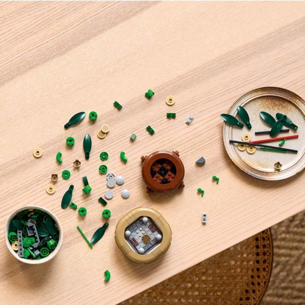 Lego Botânica Bambu da Sorte - 325 peças