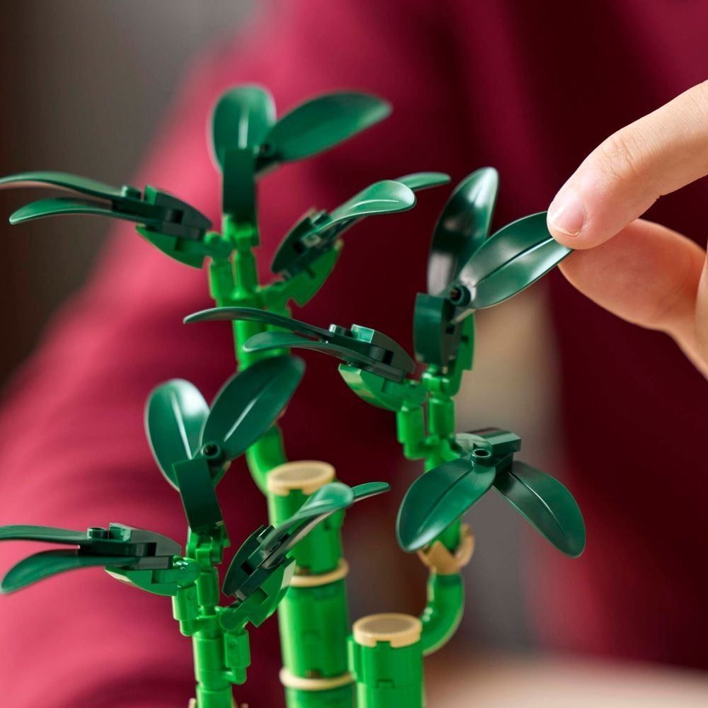 Lego Botânica Bambu da Sorte - 325 peças