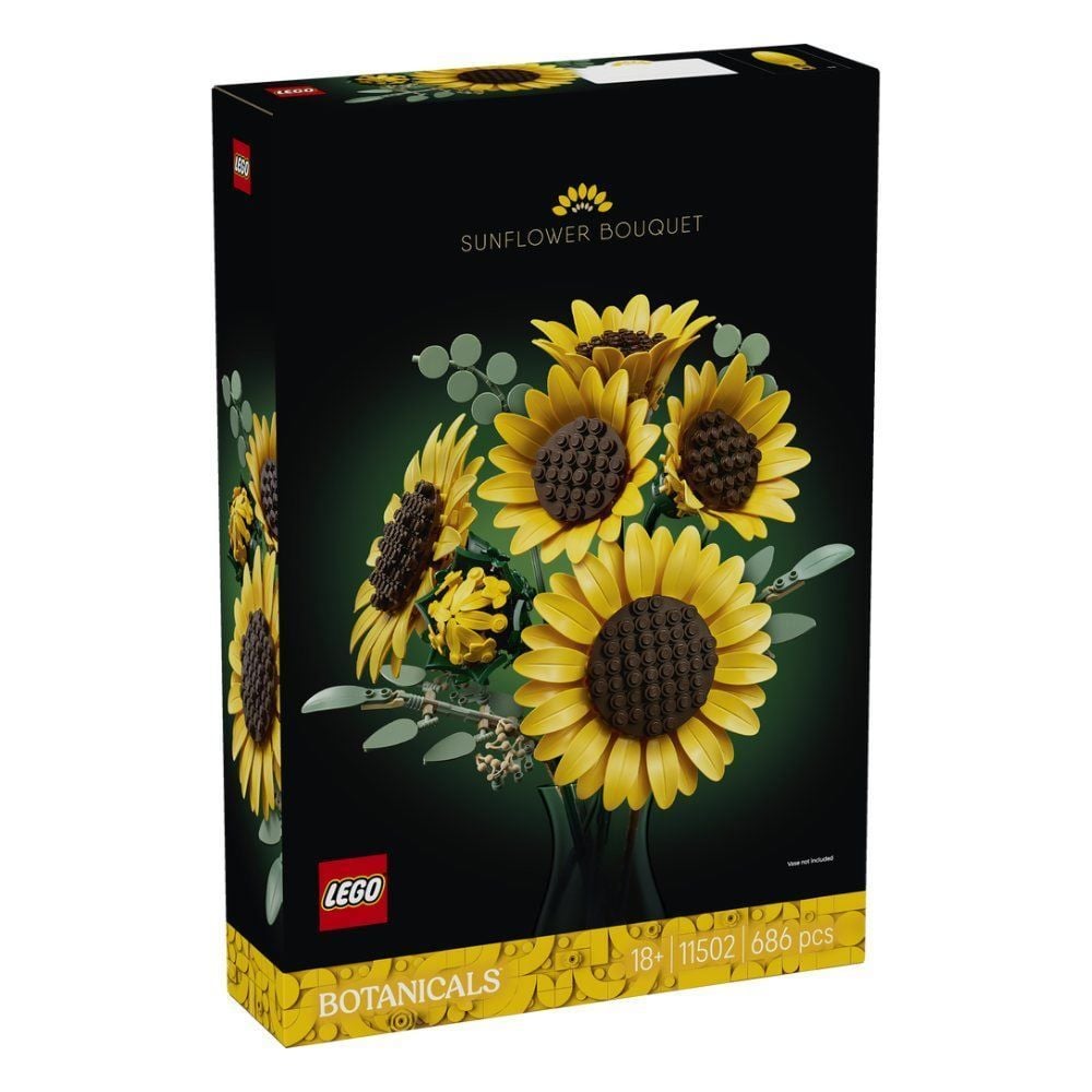 Lego Botânica Buquê de Girassóis - 686 peças