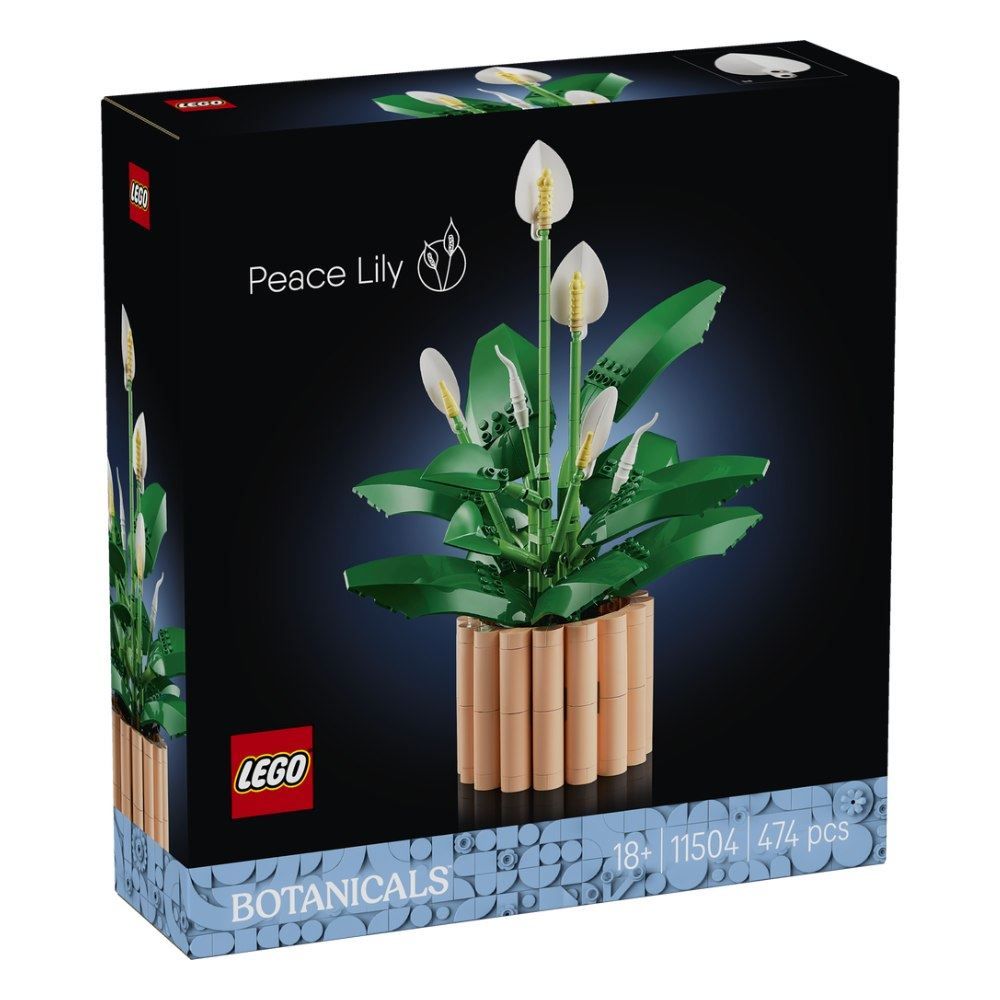 Lego Botânica Lírio-Da-Paz - 474 peças