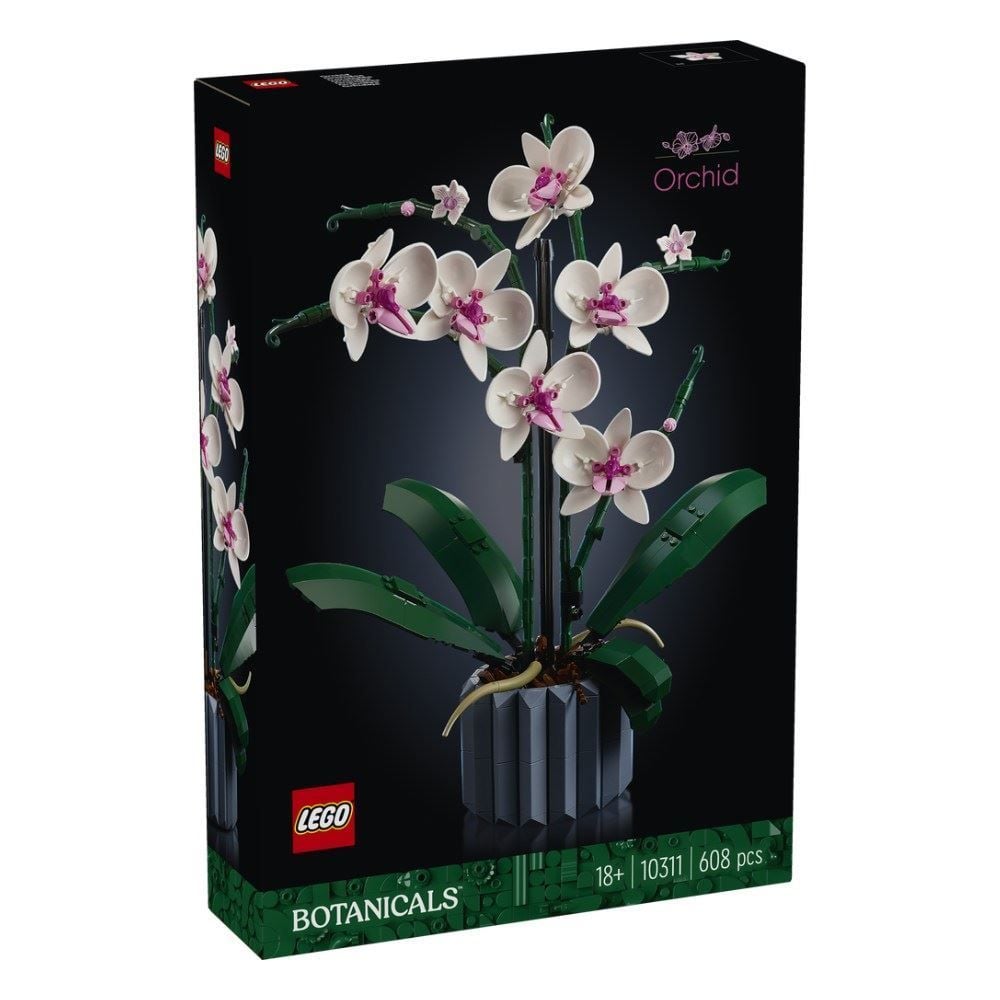 Lego Botânica Orquídea - 608 peças