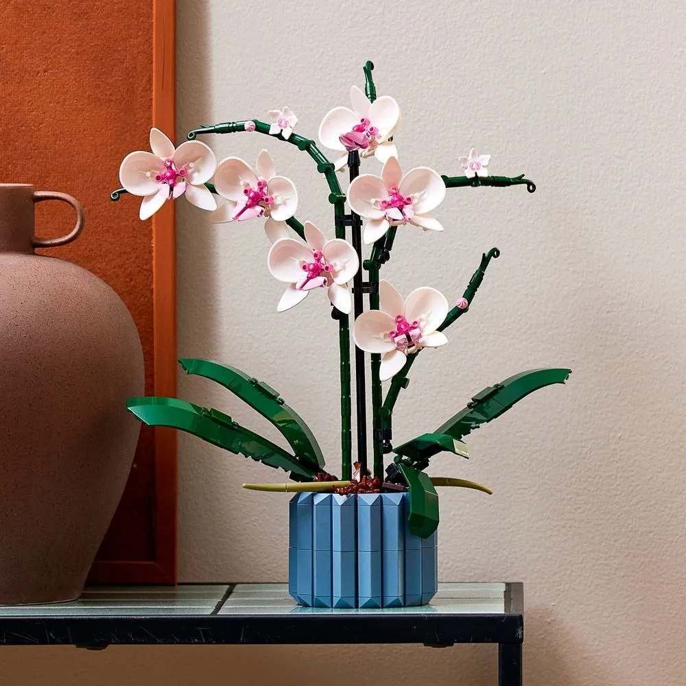 Lego Botânica Orquídea - 608 peças