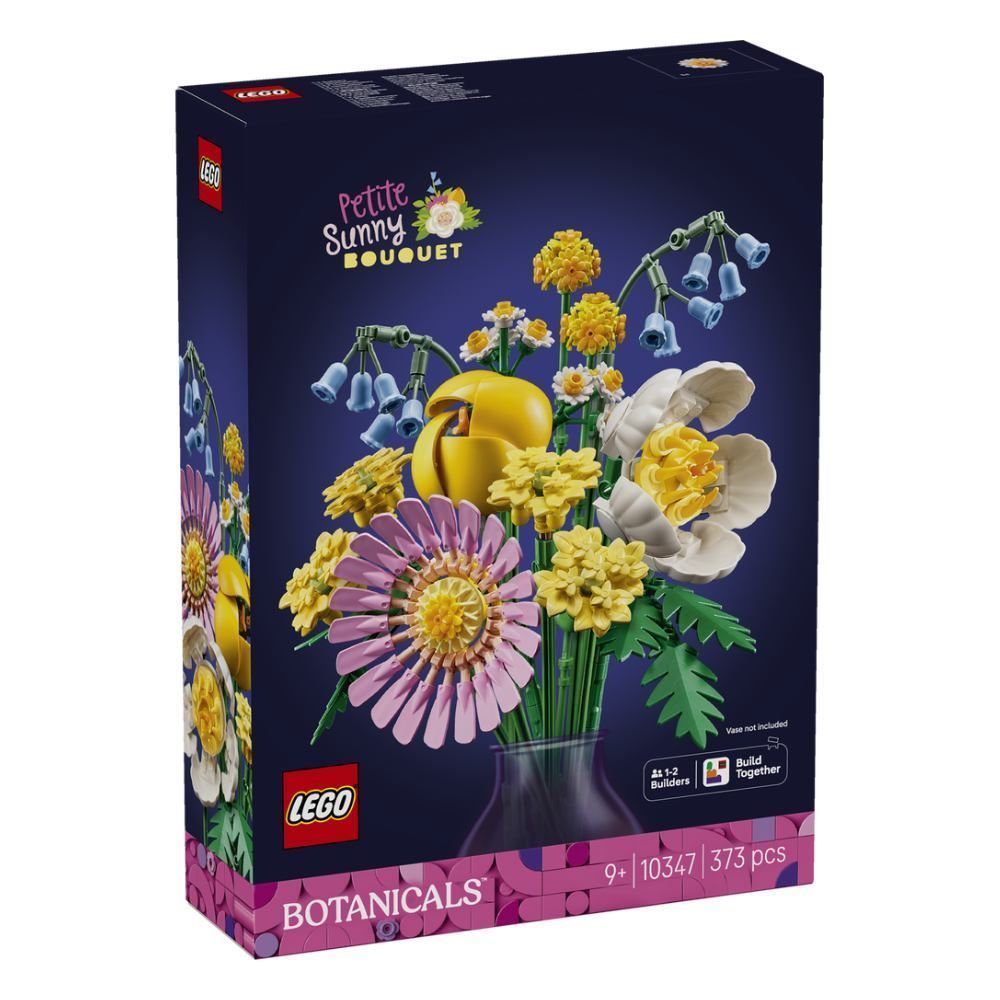 Lego Botânica Pequeno Buquê Ensolarado - 373 peças