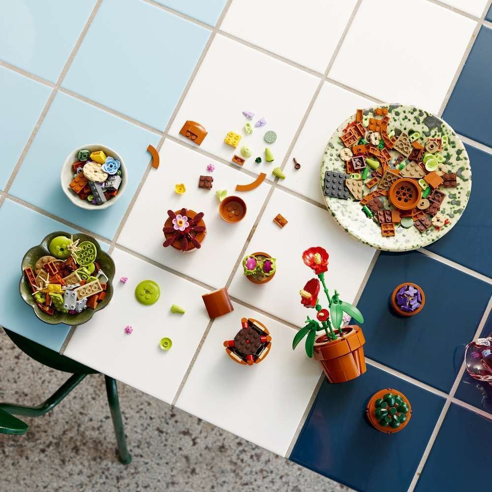 Lego Botânica Plantinhas - 758 peças