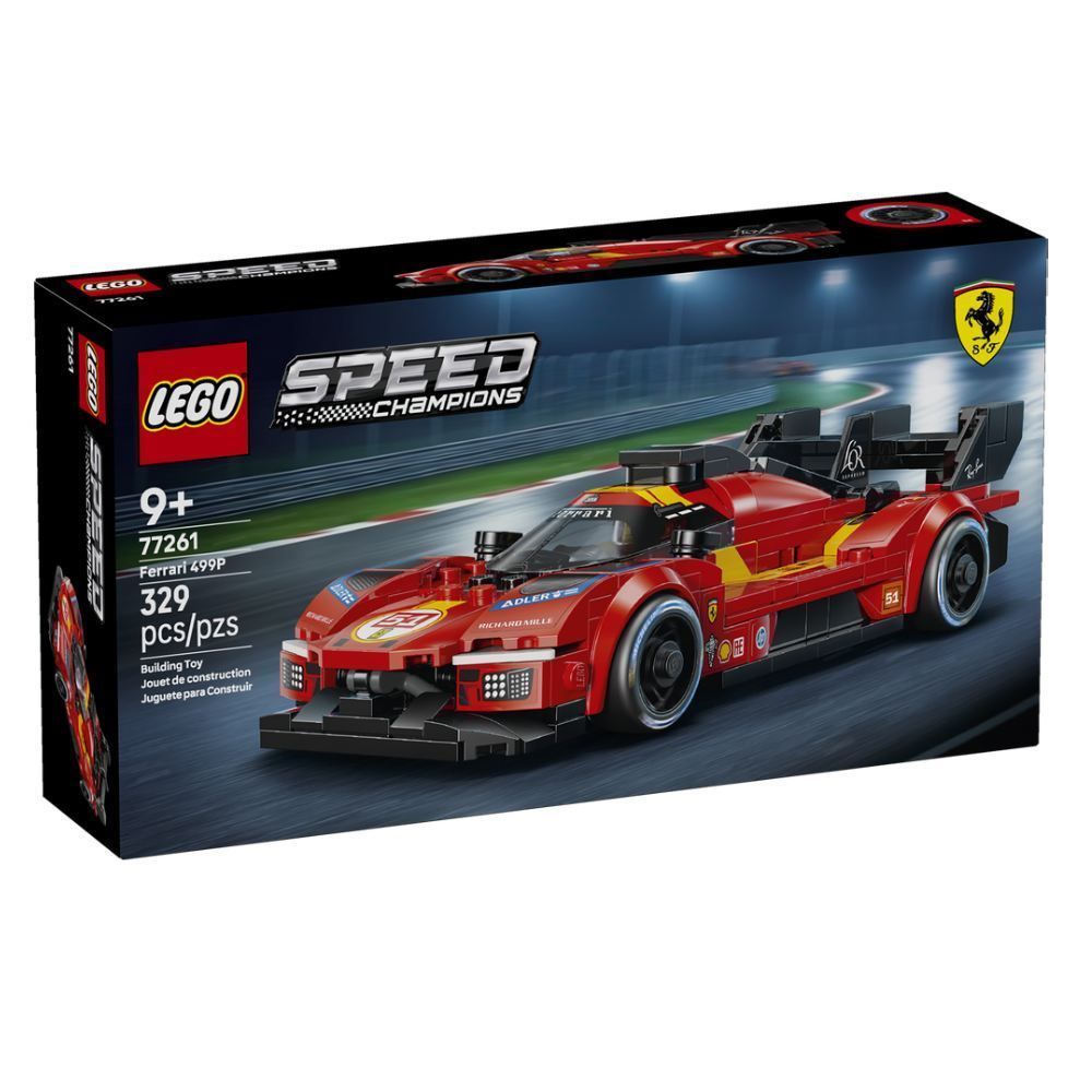 Lego Carro Speed Champions Ferrari 499P - 329 peças
