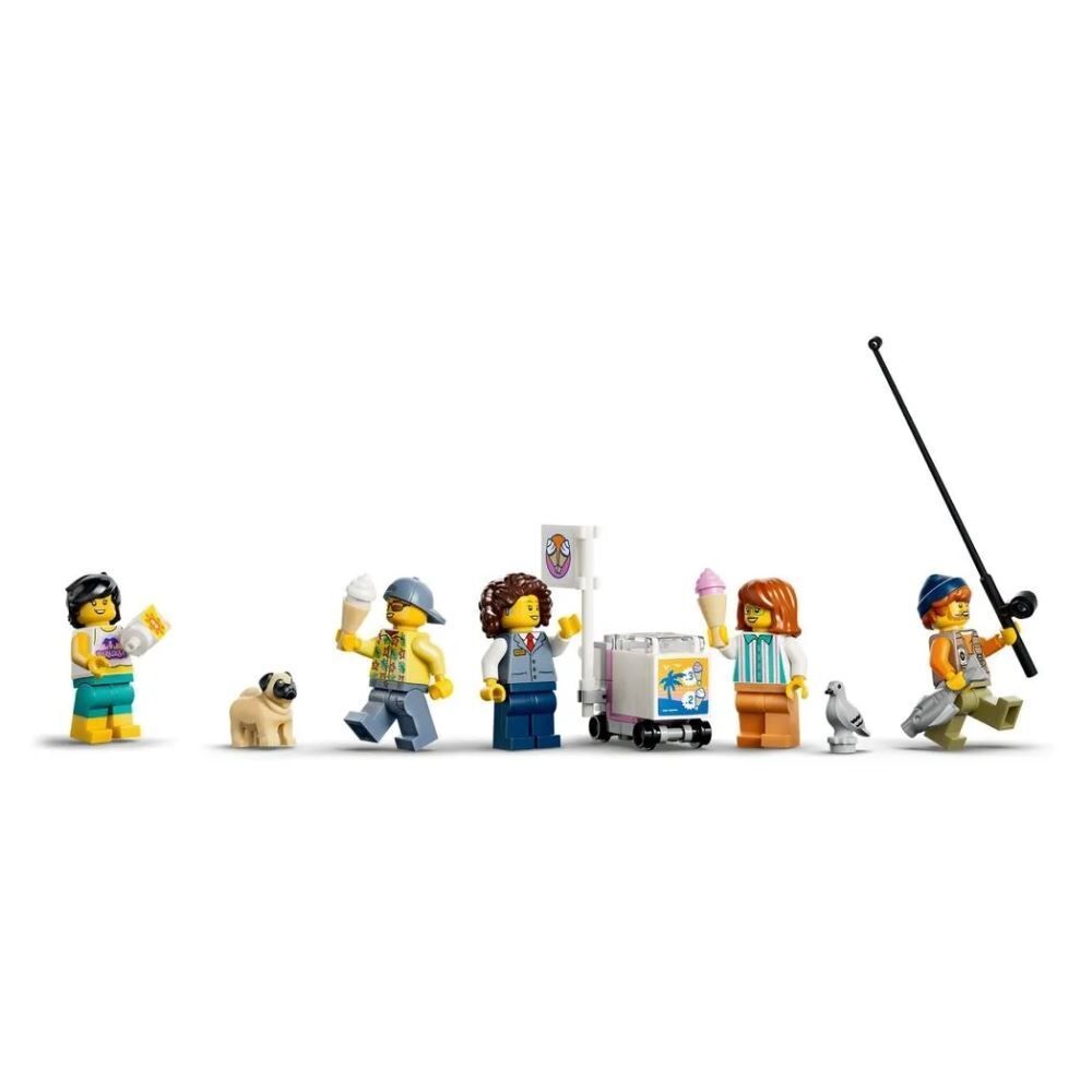 Lego City Bonde Praiano Clássico - 693 peças