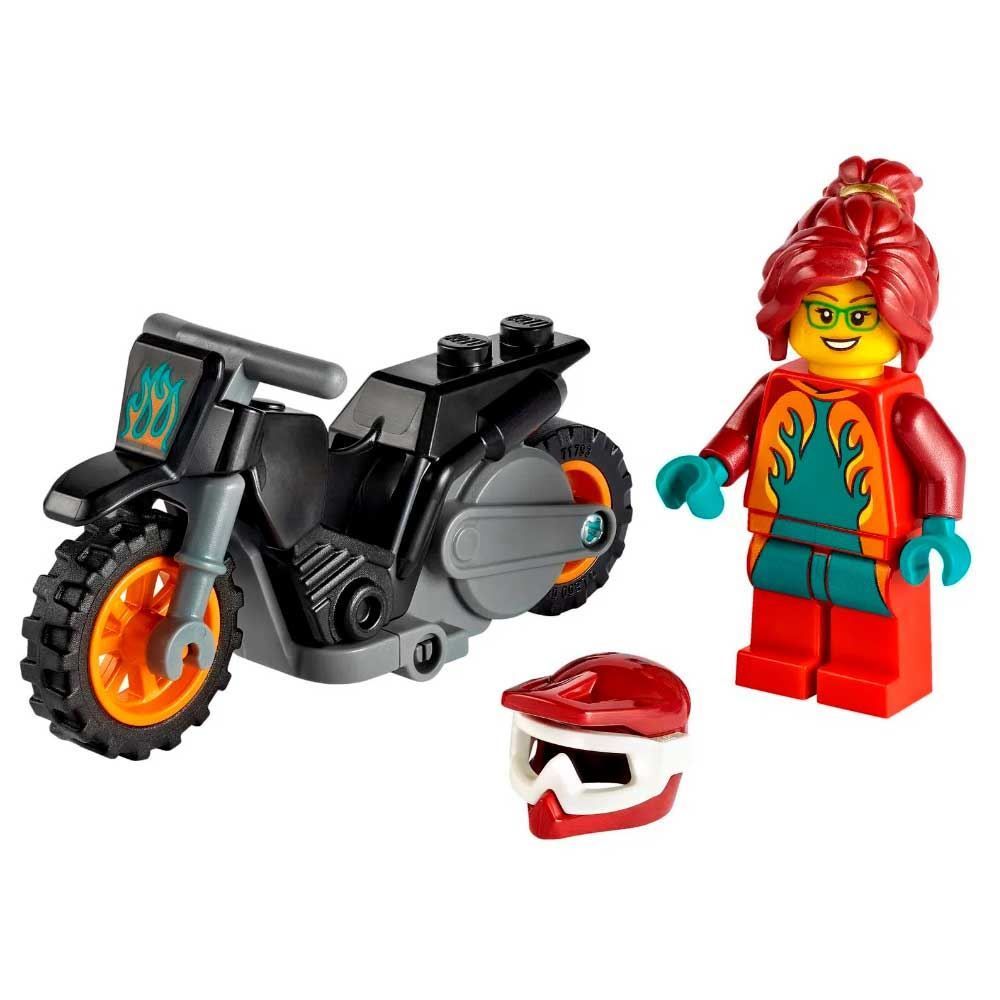 Lego City Motocicleta De Acrobacias Dos Bombeiros - 60311