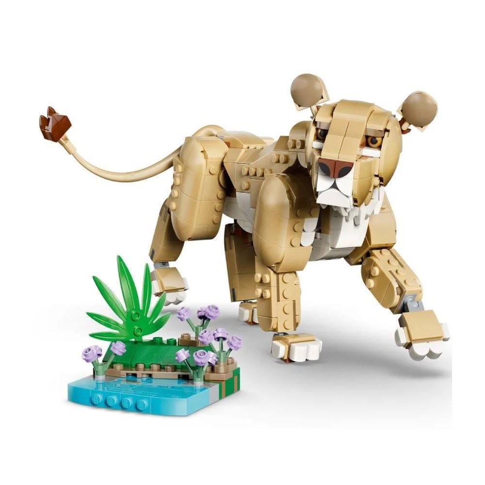 Lego Creator 3 em 1 Animais Selvagens Leão Majestoso - 839 peças