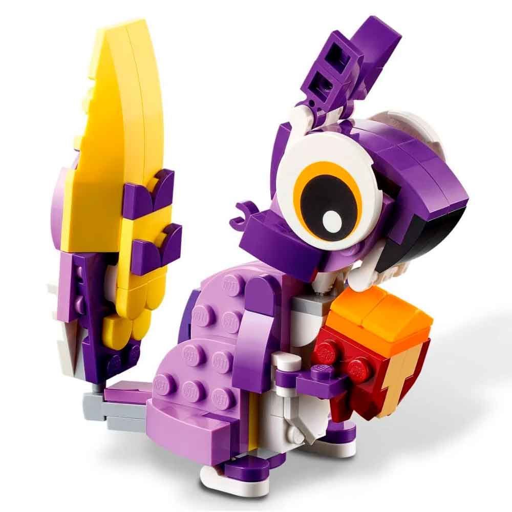 Lego Creator 3 Em 1 Criaturas Da Floresta Da Fantasia - 31125