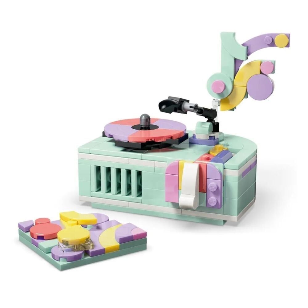 Lego Creator 3 em 1 Decoração Musical de Piano com Gato - 485 peças