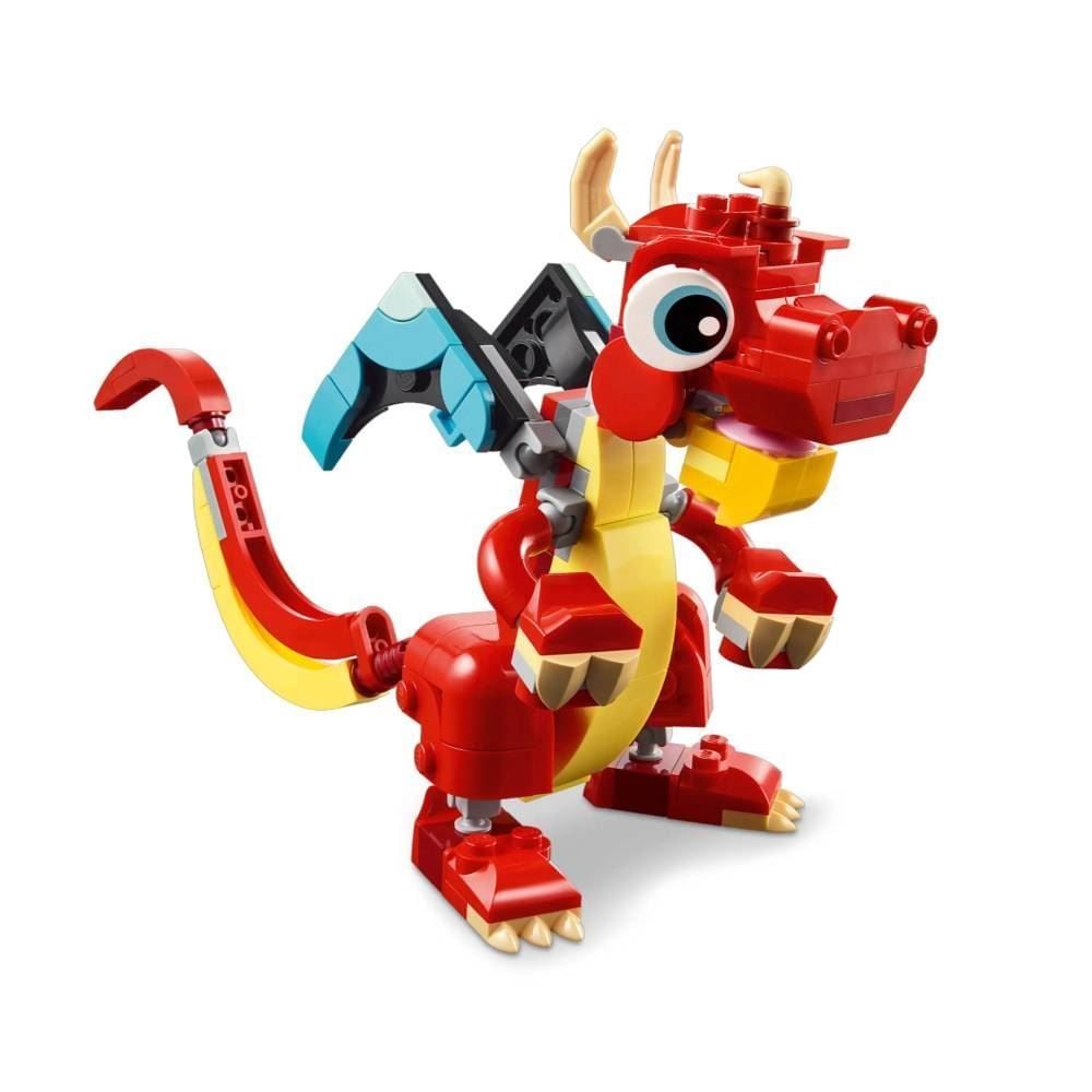 Lego Creator 3 Em 1 Dragão Vermelho - 31145