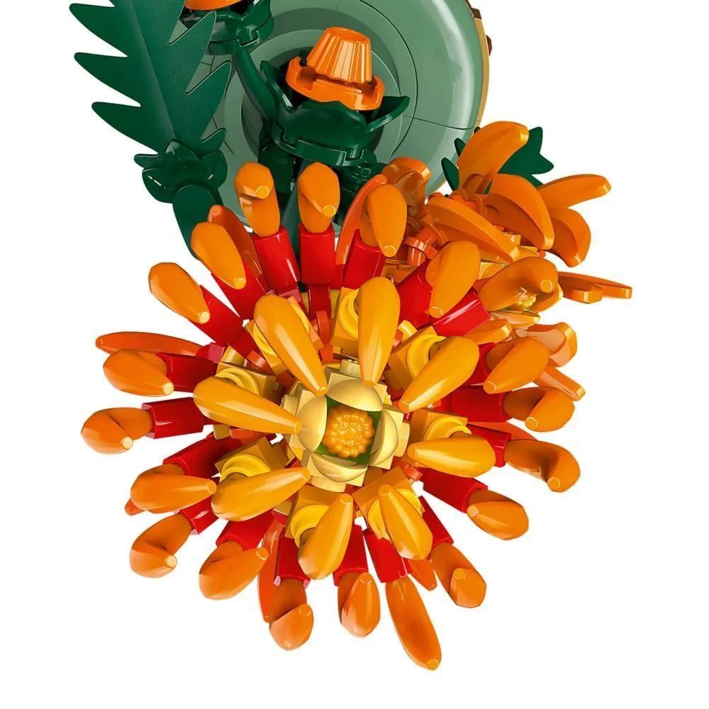 Lego Flor Crisântemo - 278 peças