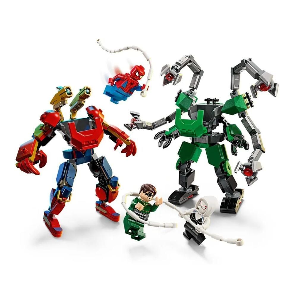 Lego Marvel Batalhas de Robôs Homem-Aranha Vs Doutor Octopus - 315 peças
