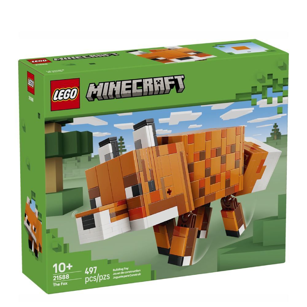Lego Minecraft a Raposa - 497 peças