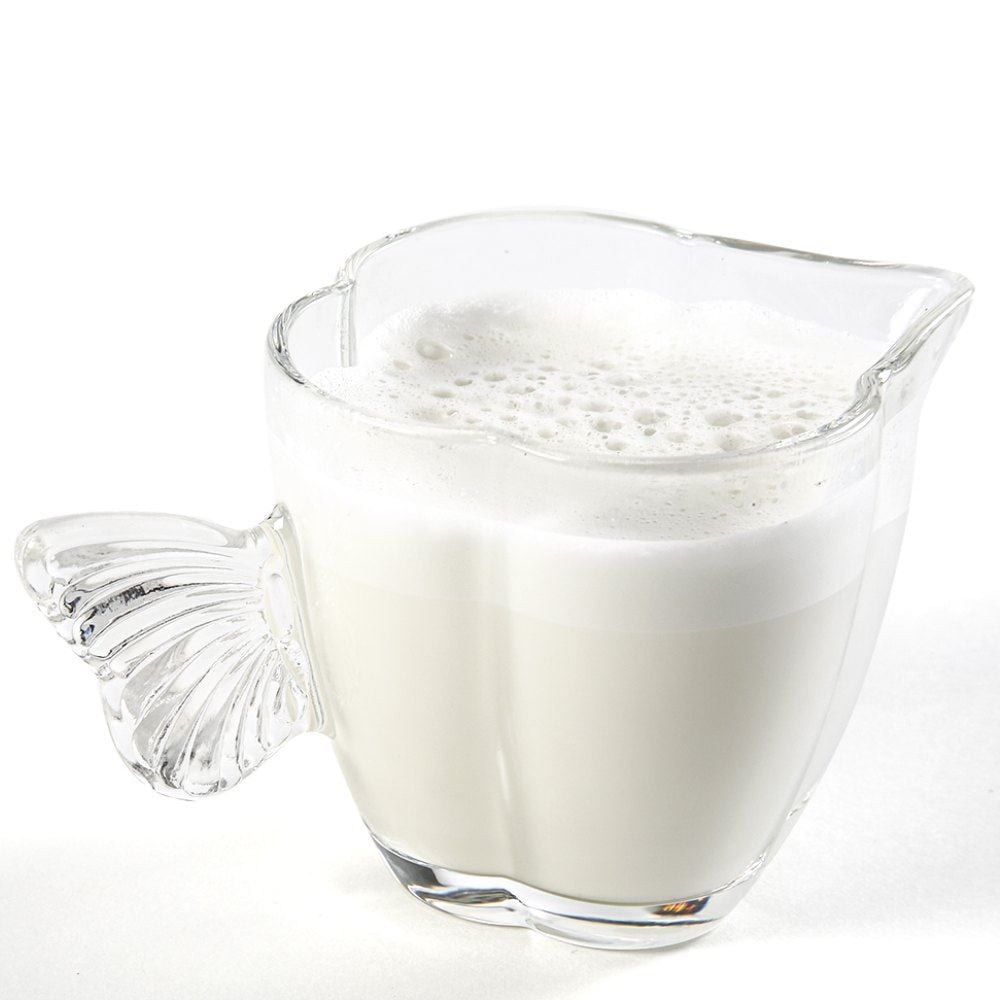 Leiteira Vidro Butterfly Wolff 230Ml - Transparente