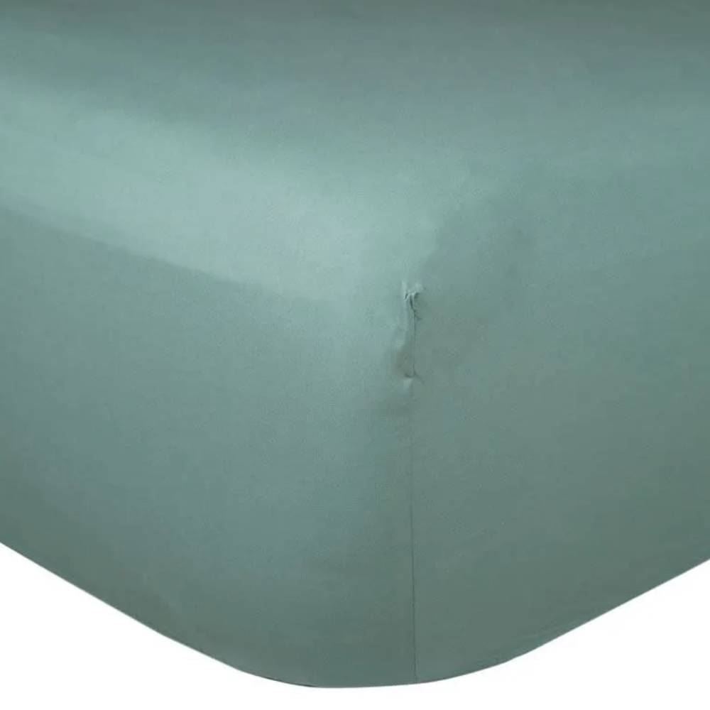 Lençol Casal Percal 100% Algodão Buona Fortuna - Verde