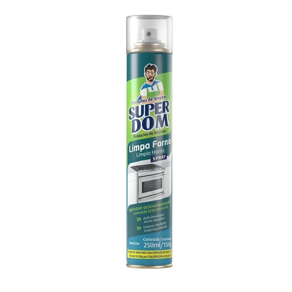 Limpa Forno 250Ml Super Dom - 0210291