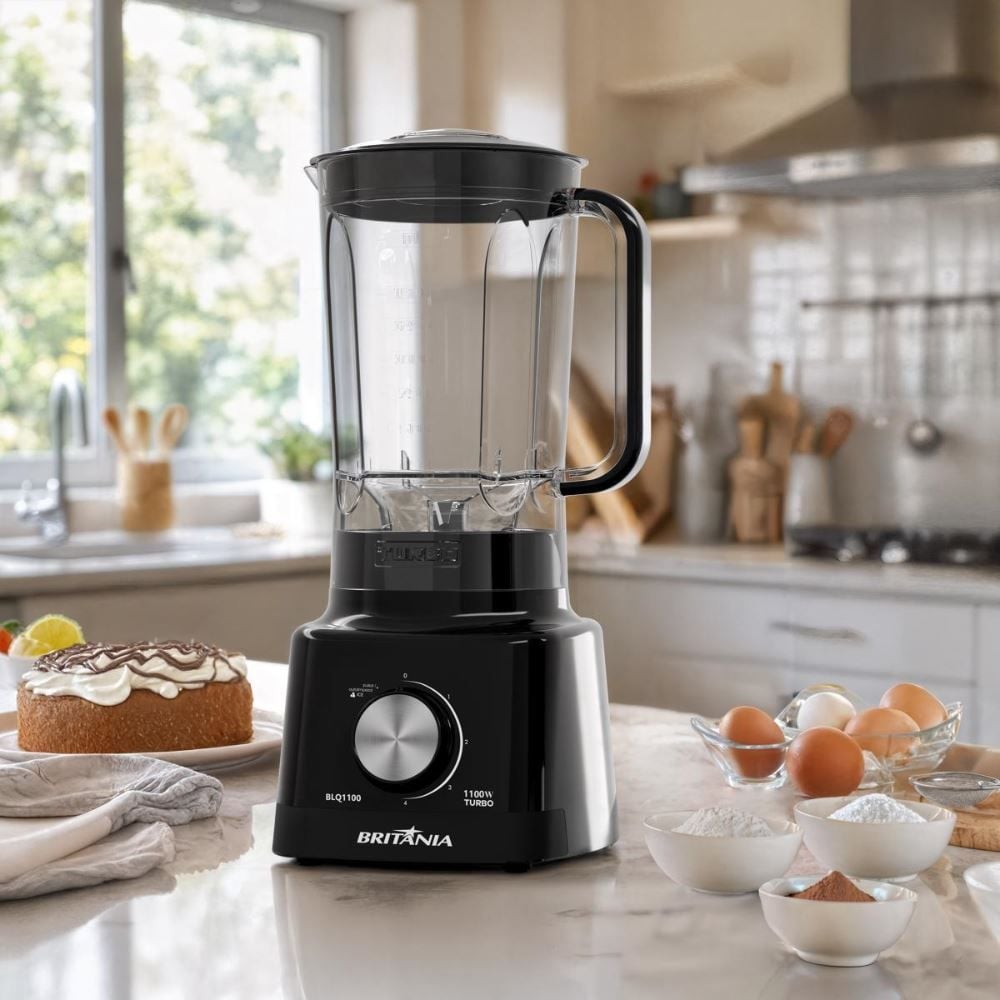 Liquidificador Britânia 2,7 Litros 4 Velocidades 1100W BLQ1100