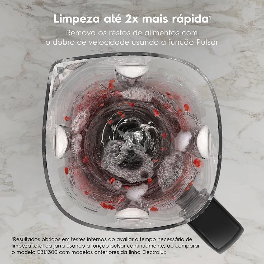 Liquidificador Electrolux 1300W 3.2 Litros Efficient Triforce EBL1300
