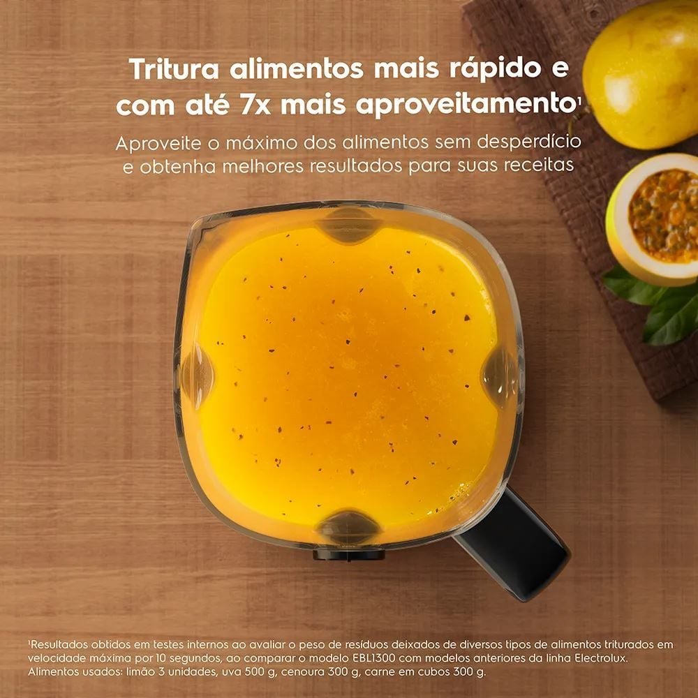 Liquidificador Electrolux 1300W 3.2 Litros Efficient Triforce EBL1300