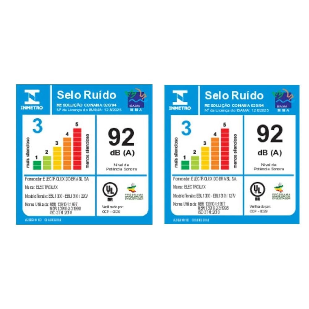 Liquidificador Electrolux 1300W 3.2 Litros Efficient Triforce EBL1300