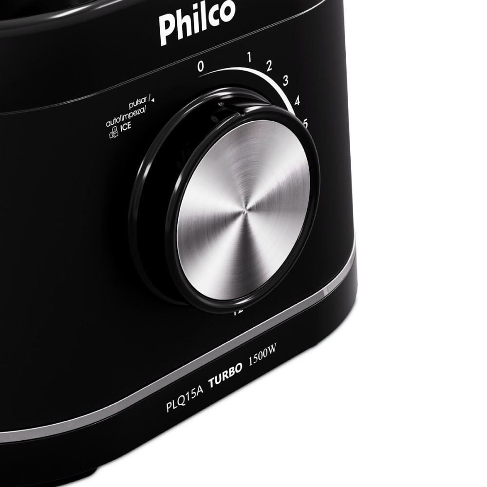 Liquidificador Philco PLQ15A Turbo 1500W 12 Velocidades