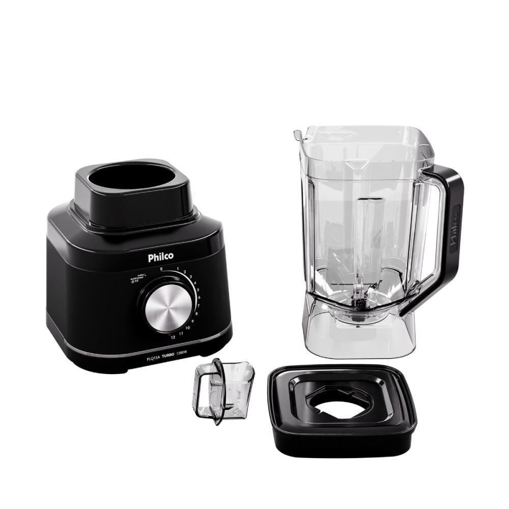 Liquidificador Philco PLQ15A Turbo 1500W 12 Velocidades