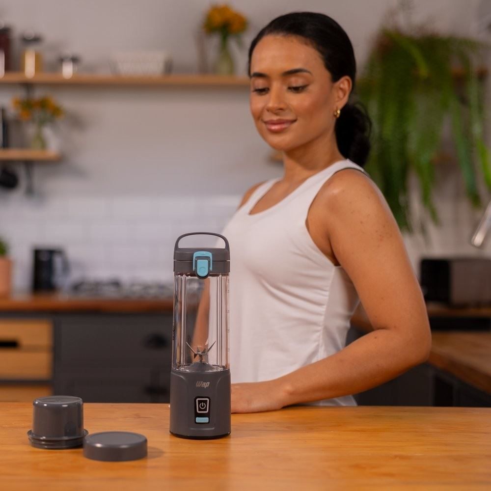 Liquidificador Portátil Wap Blender Move Processador Sem Fio