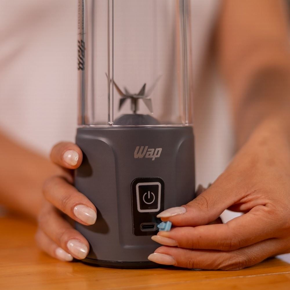 Liquidificador Portátil Wap Blender Move Processador Sem Fio