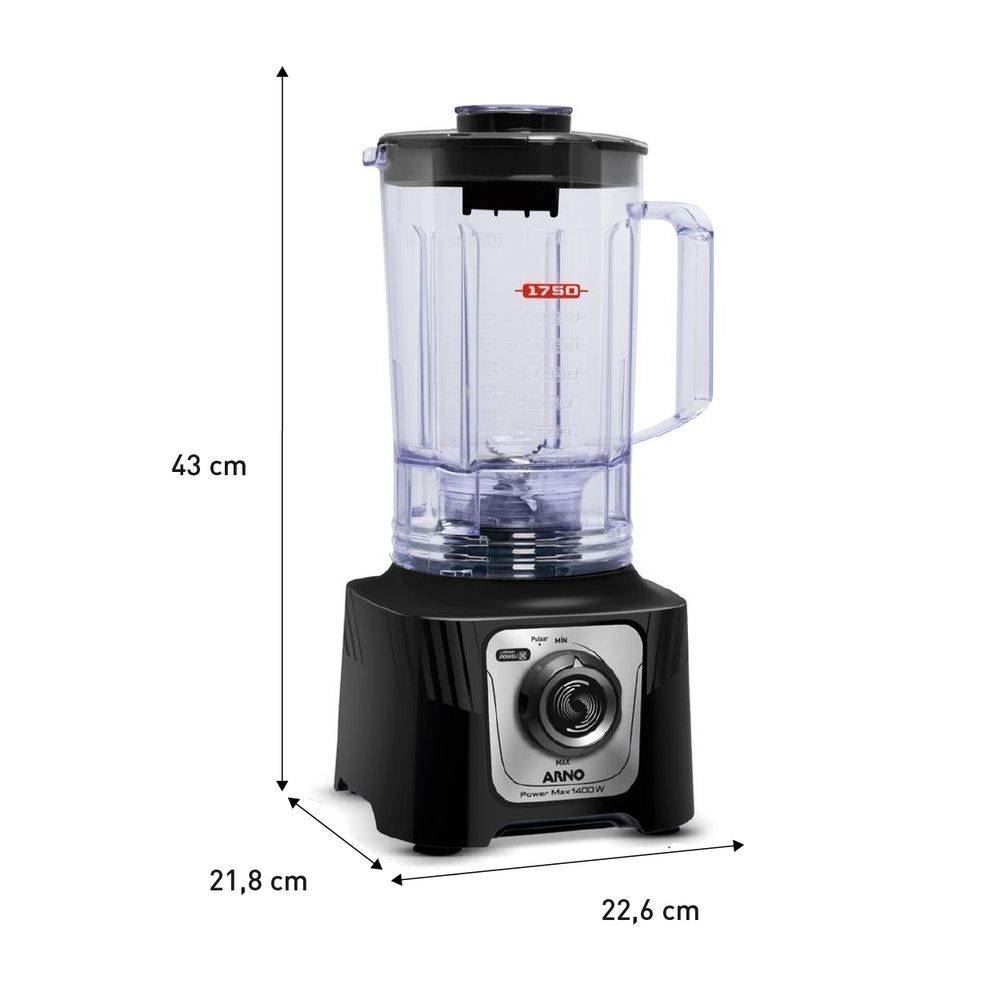 Liquidificador PowerMax Arno 1400W 3,1 Litros LN65