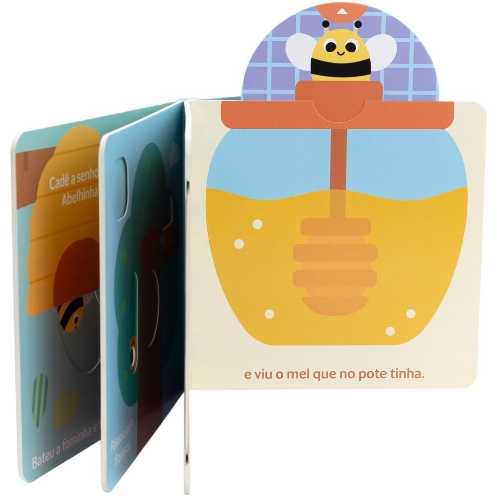 Livrinhos com Texturas Interativos Buba - CADE A SENHORA ABELHINHA