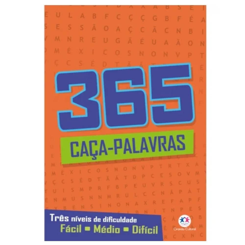 Livro 365 Caça Palavras Ii Ciranda Cultural 