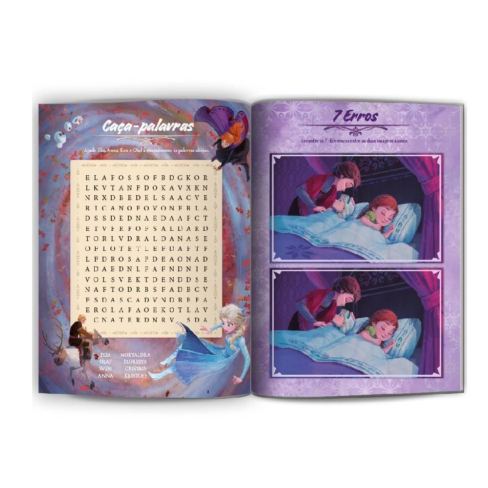 Livro 500 Adesivos Frozen 2 Volume 1 Culturama