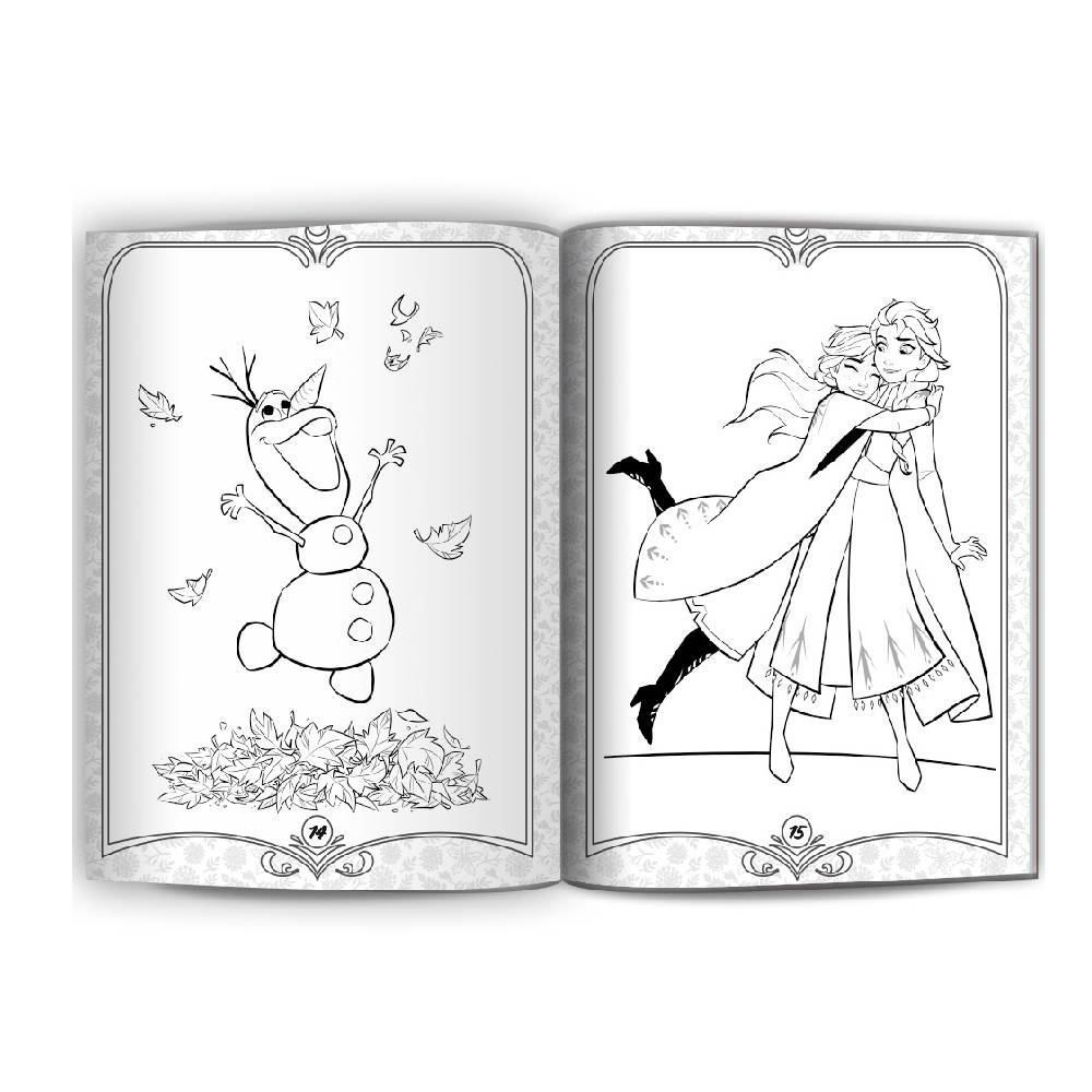 Livro 500 Adesivos Frozen 2 Volume 1 Culturama