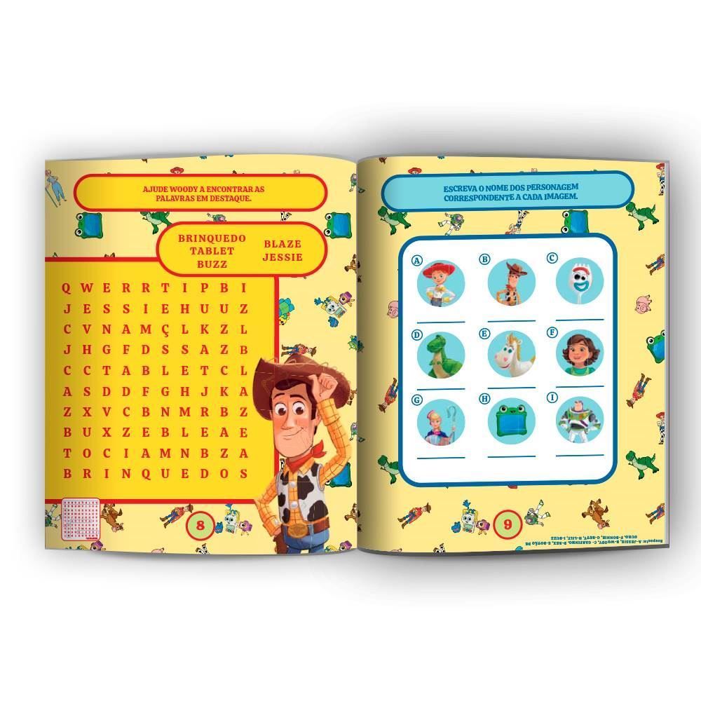 Livro 500 Adesivos Toy Story Culturama