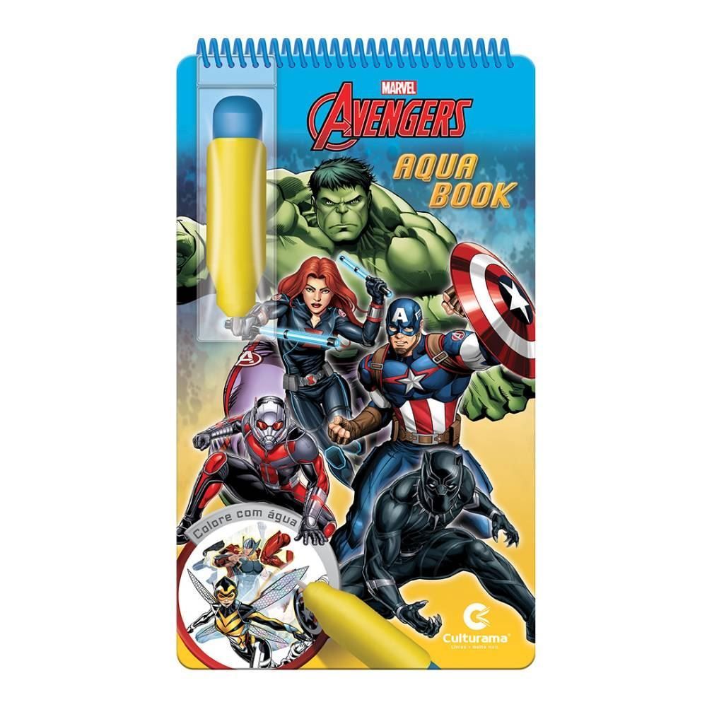 Livro Aqua Book Vingadores Volume 1 Culturama
