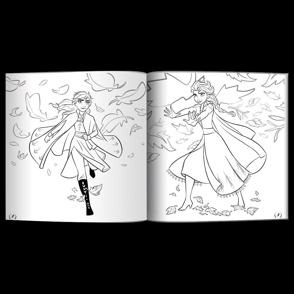 Livro Arte e Cor Frozen