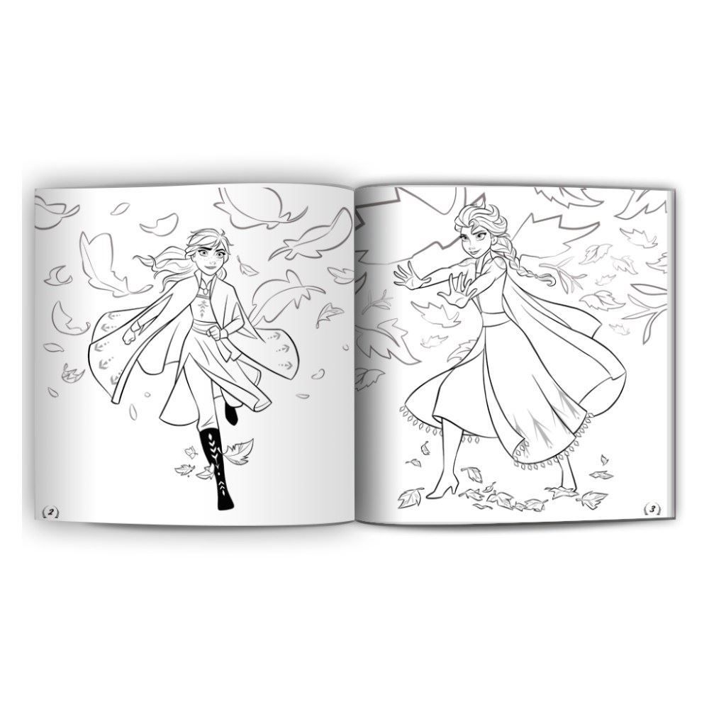 Livro Arte e Cor Frozen Culturama