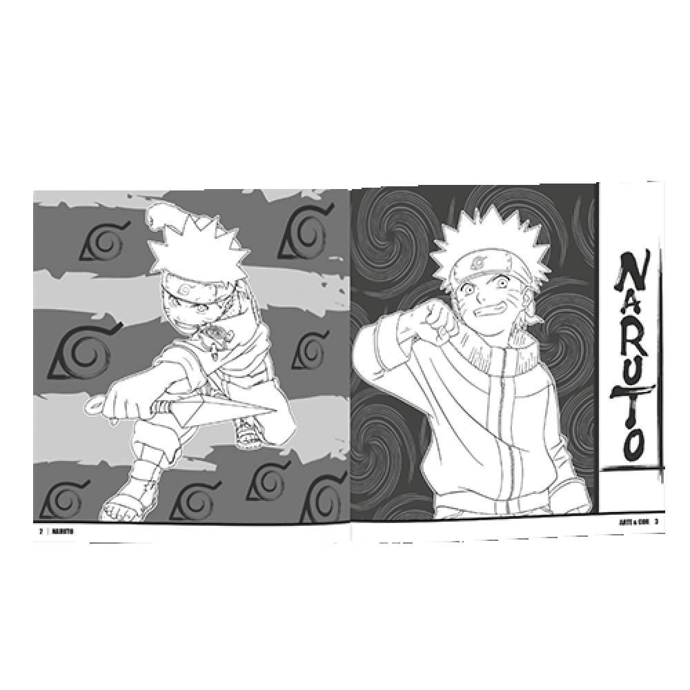 Livro Arte E Cor Naruto Culturama - 020522601