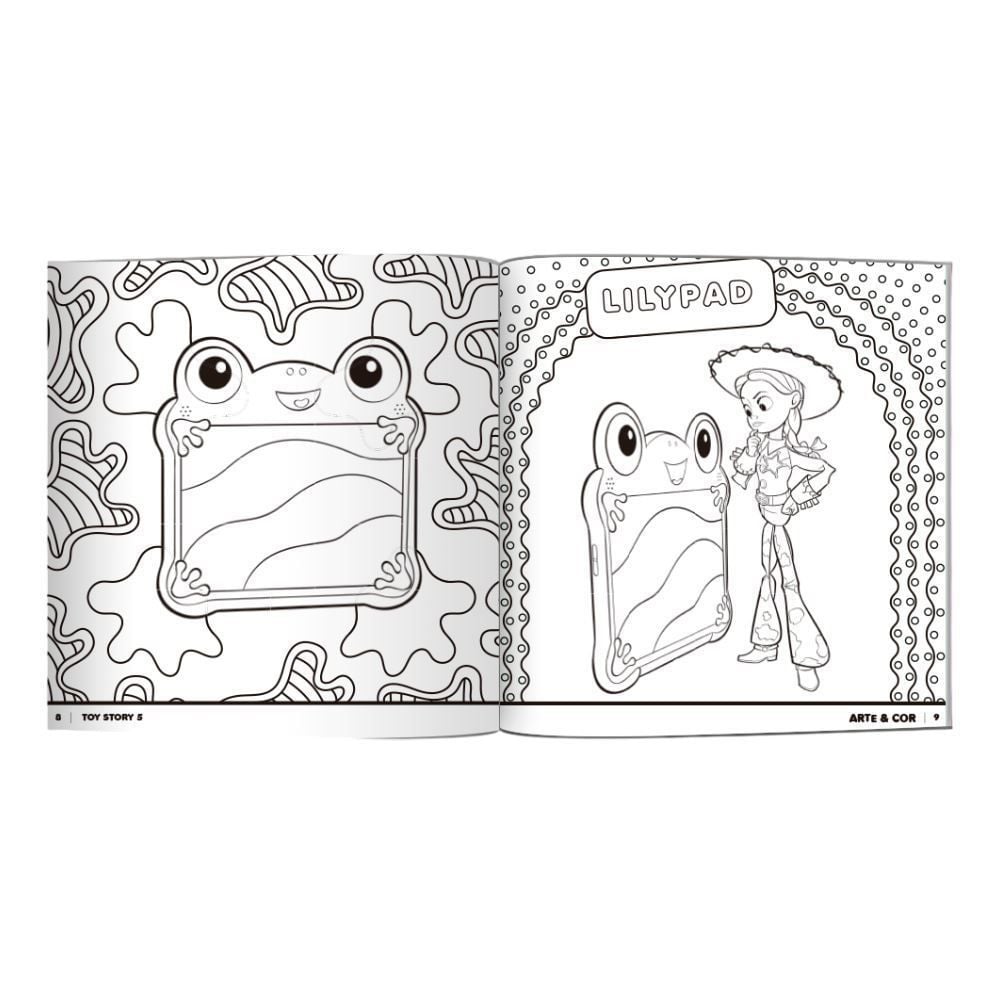 Livro Arte e Cor Toy Story 5 Culturama