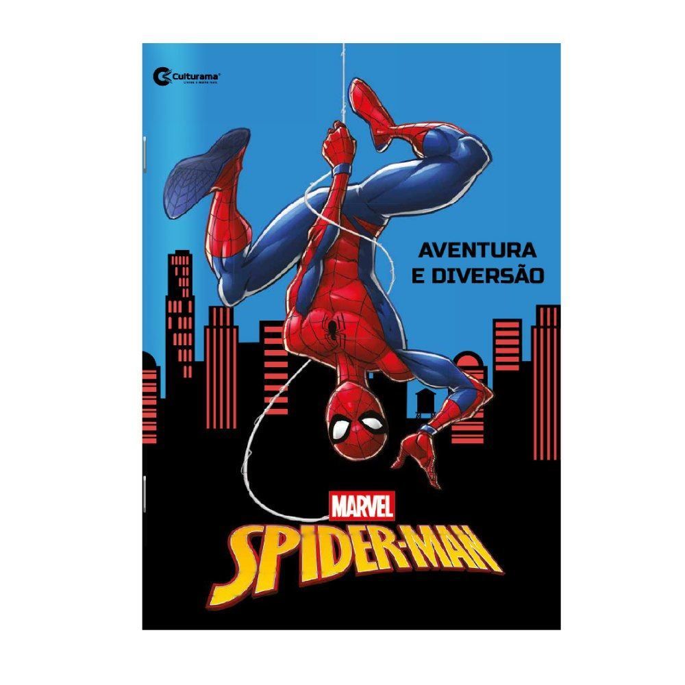 Livro Aventura e Diversão Homem-Aranha Culturama