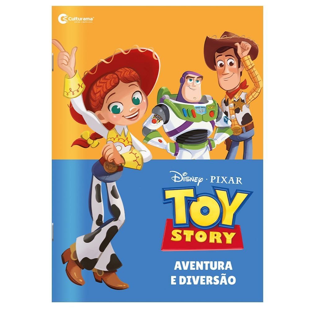 Livro Aventura e Diversão Toy Story