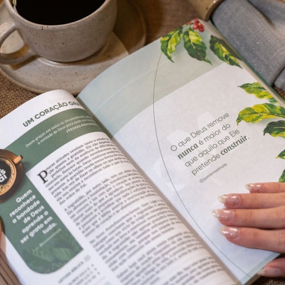 Livro Café com Deus Pai Edição 2027 Vélos - Porções Diárias De Restauração