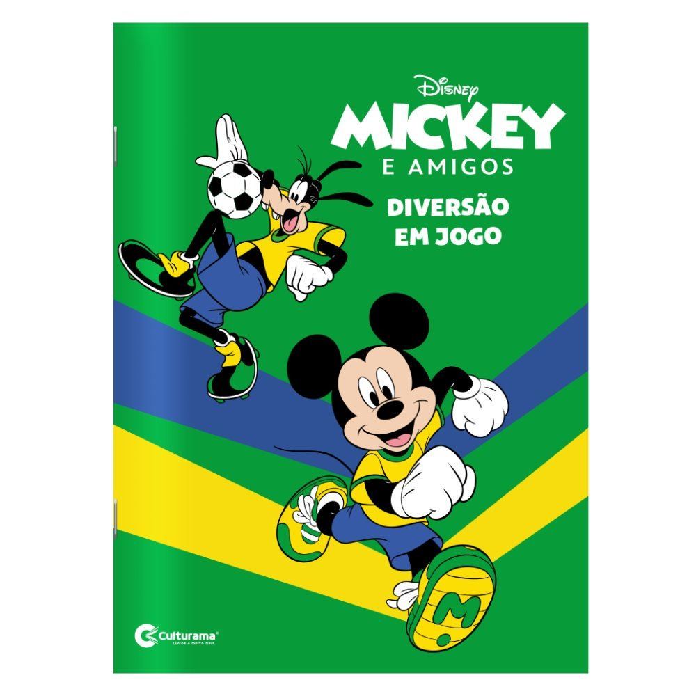 Livro de Atividades Diversão em Jogo Disney Culturama