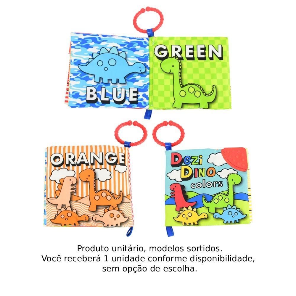 Livro para Banho com Mordedor Havan Baby - Sortido
