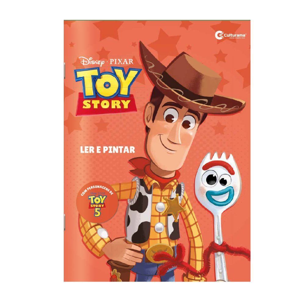 Livro para Ler e Pintar Toy Story Volume 2 Culturama