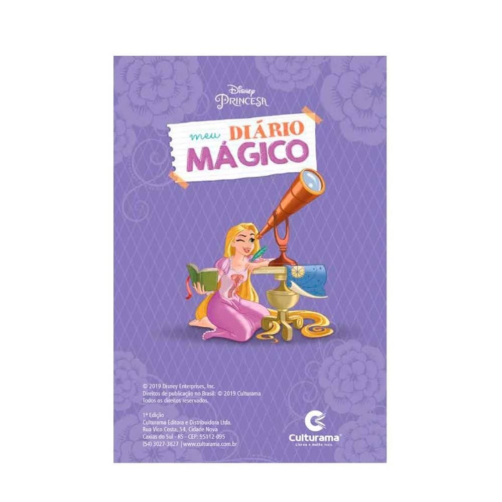 Livro Meu Diário Mágico Princesas com Caneta Tinta Invisível Culturama - 020200202