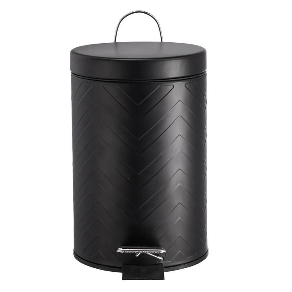Lixeira Londres com Pedal Havan Casa 3 Litros - Preto