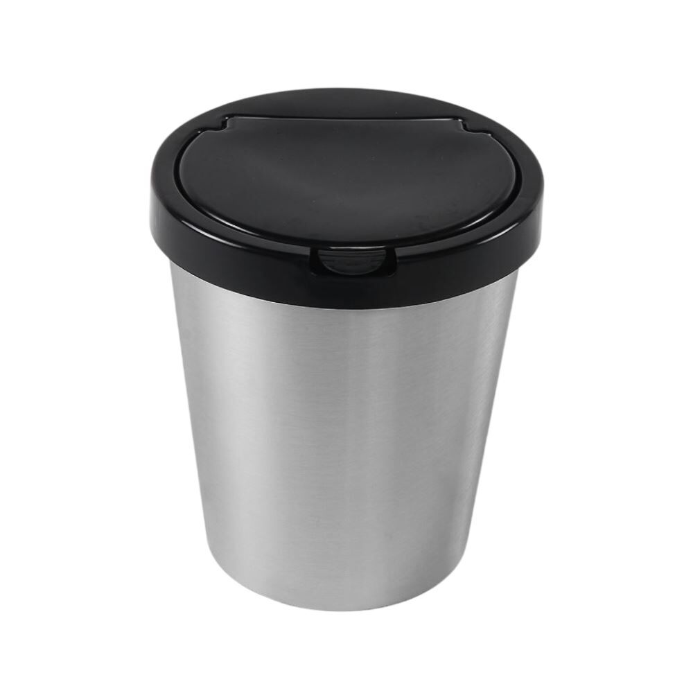 Lixeira com Tampa em Plástico Label Arqplast 10 Litros - Metalizada