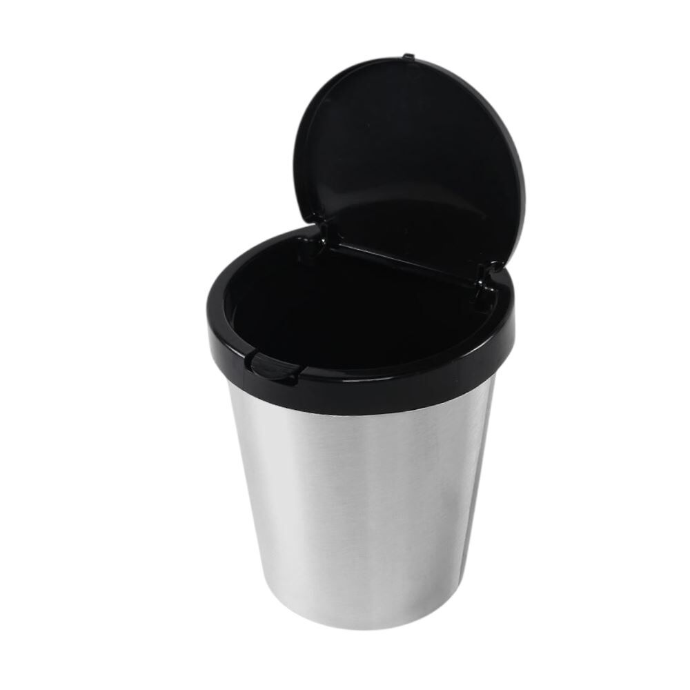 Lixeira com Tampa em Plástico Label Arqplast 10 Litros - Metalizada